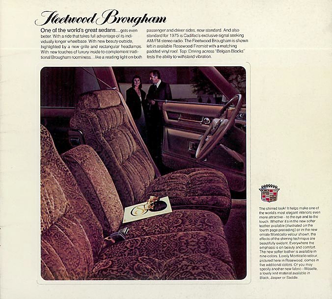 1975 Cadillac Brochure Page 17